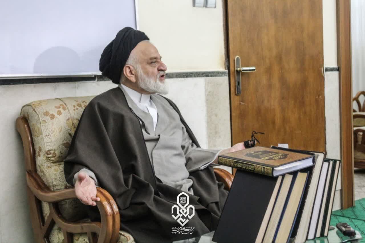 دیدار طلاب مدرسه علمیه حضرت مهدی عج شعبه 3 با آیت الله حاج سیدعلی شهرستانی دامت برکاته