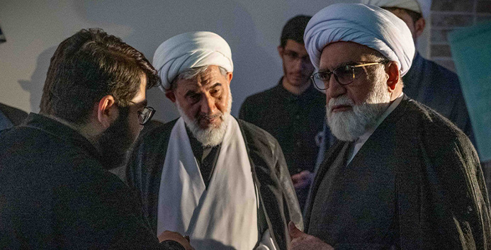 بازدید تولیت معزز آستان قدس رضوی از نمایشگاه «امتداد»