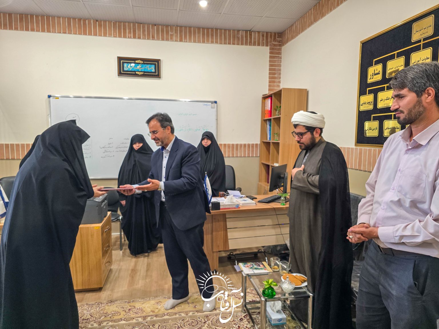 مدیر جدید دبیرستان دخترانه دوره اول نسل آفتاب معرفی شد